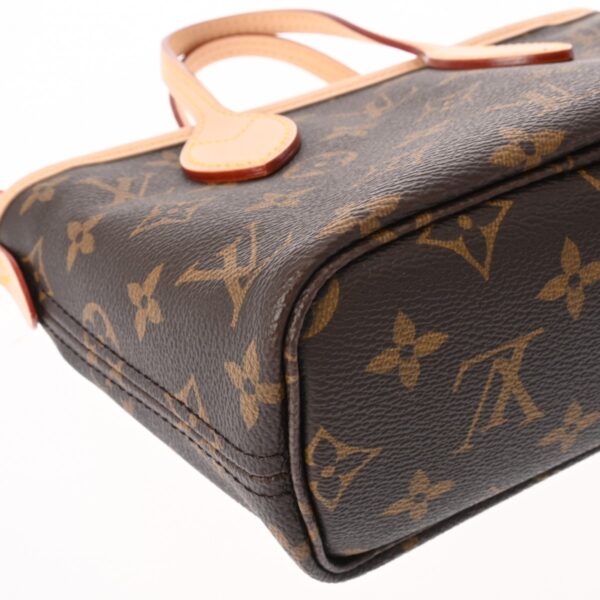 806000640219000 8 Louis Vuitton Monogram Neverfull BB 2WAY Handbag Brown