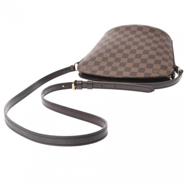 808000612028000 3 Louis Vuitton Damier Drouot Shoulder Bag Brown