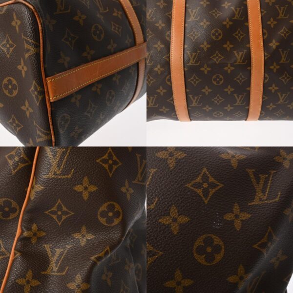 810000116123000 12 c Louis Vuitton Flannery 50 Monogram Bag Brown