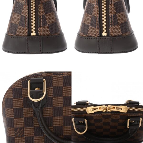 810000116150000 10 c Louis Vuitton Damier Alma BB 2WAY Handbag Brown