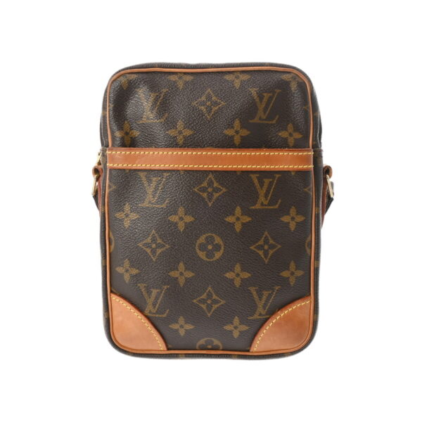 810000116156000 1 Louis Vuitton Monogram Danube Shoulder Bag Brown