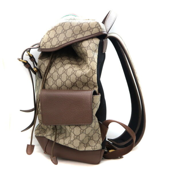 8706 3 Gucci Backpack GG Supreme Canvas Beige