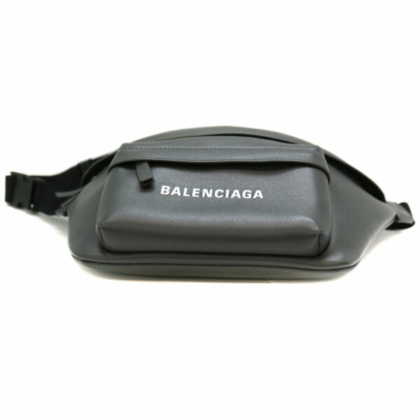 9062 5 Balenciaga Everyday Waist Pouch Leather Gray