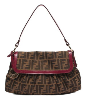 a146600003 1 Fendi Zucchino Pattern Shoulder Bag