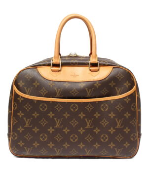 a152405001 1 Louis Vuitton Neverfull Monogram Tote Bag Brown