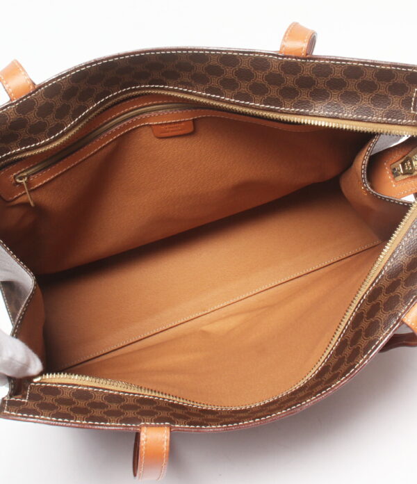 a154113001 3 Celine Macadam Tote Bag Brown