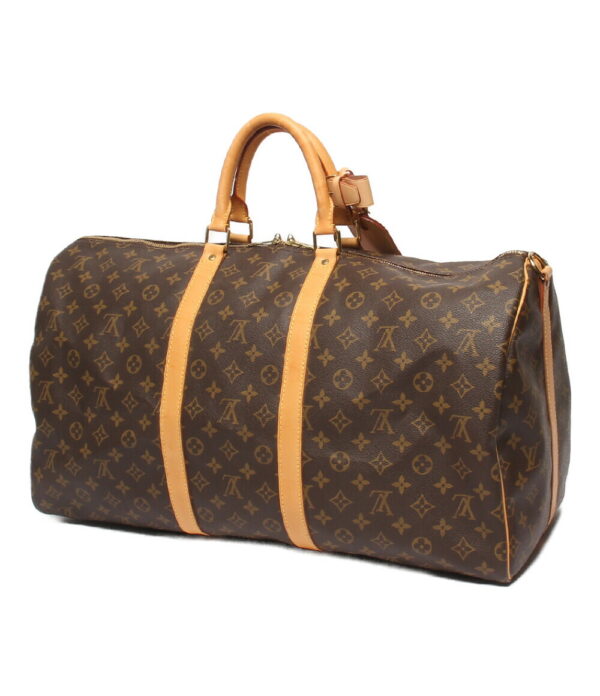 a154985011 2 Louis Vuitton Keepall Bandouliere 55 Bag Monogram