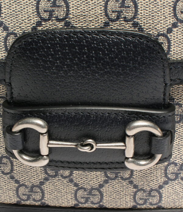 a156758011 6 Gucci Horsebit 1955 GG Supreme Shoulder Bag