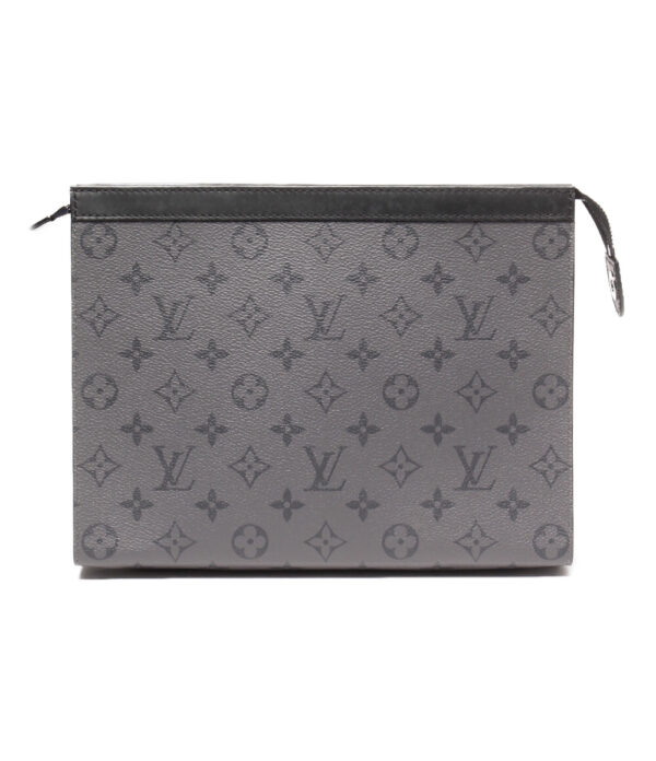 a158718002 1 Louis Vuitton Pochette Voyage Clutch Bag Monogram Eclipse