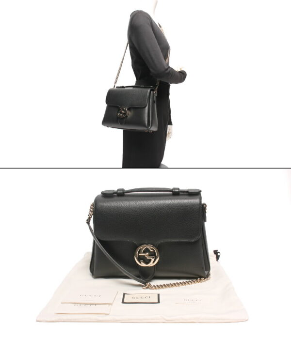 a161318001 8 Gucci Interlocking 2way Handbag