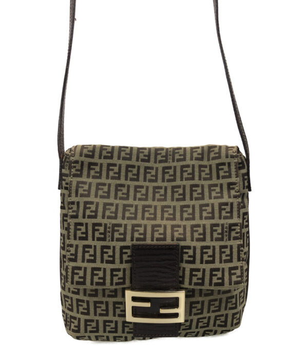 a162314001 1 Fendi Zucchino Shoulder Bag