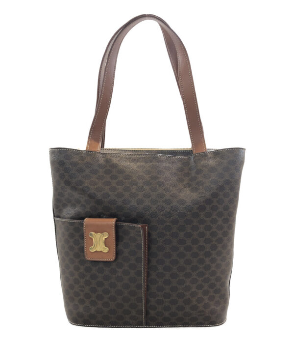 a162472025 1 Celine Macadam Tote Bag Brown