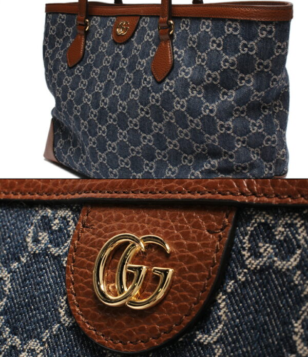 a166892001 6 Gucci Tote Bag Shoulder Bag GG Denim