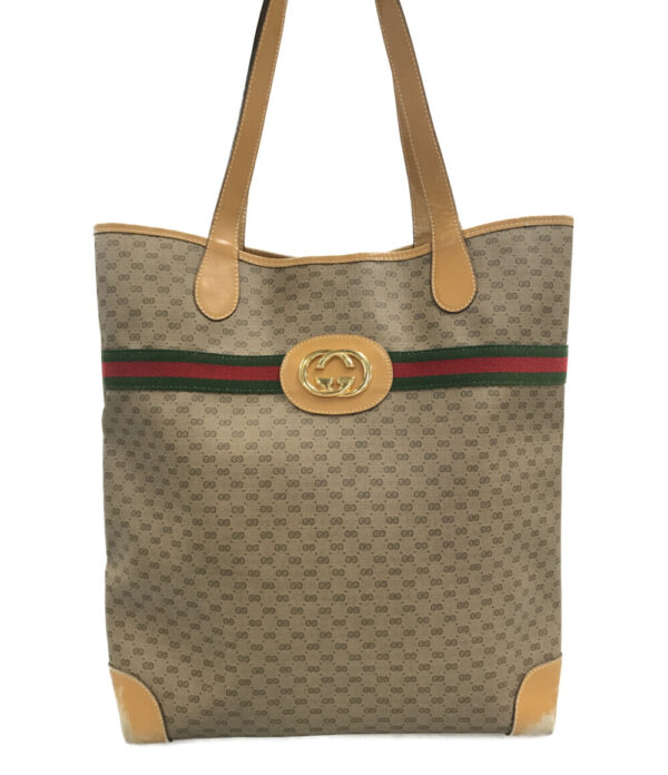 a167090001 1 Gucci Tote Bag Micro GG Canvas