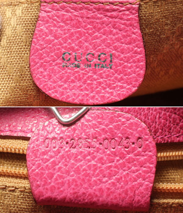 a168942007 4 Gucci Backpack Bamboo Leather