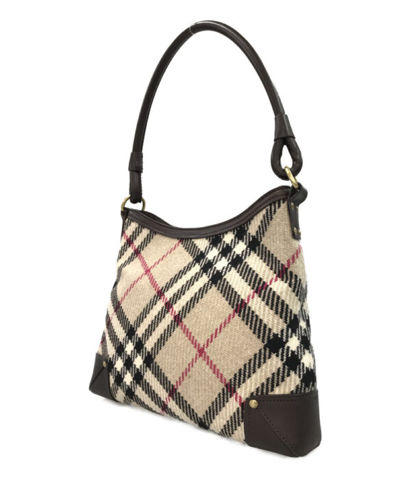 a169306001 2 Burberry Tweed One Shoulder Bag