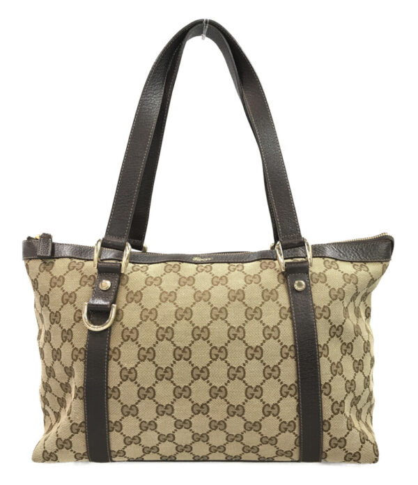 a170610022 1 Gucci Tote Bag GG Canvas