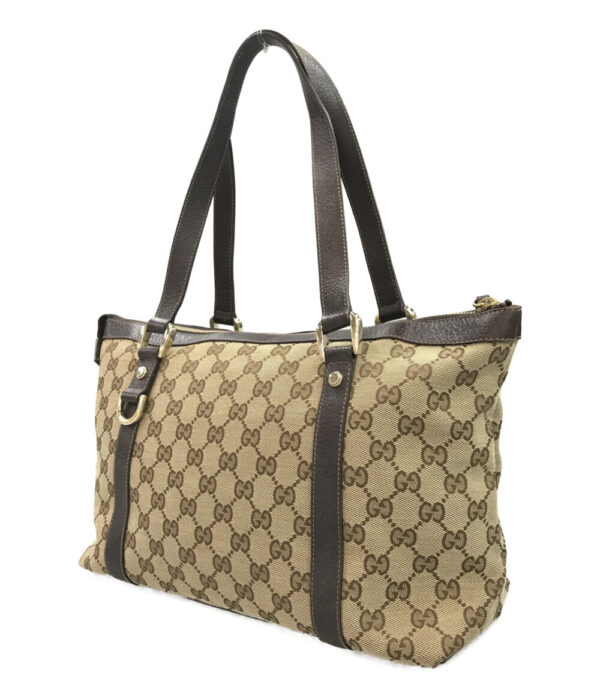 a170610022 2 Gucci Tote Bag GG Canvas