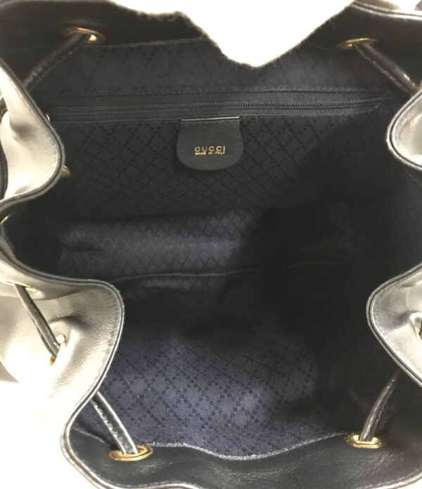 a172293001 3 Gucci Backpack Bamboo Leather