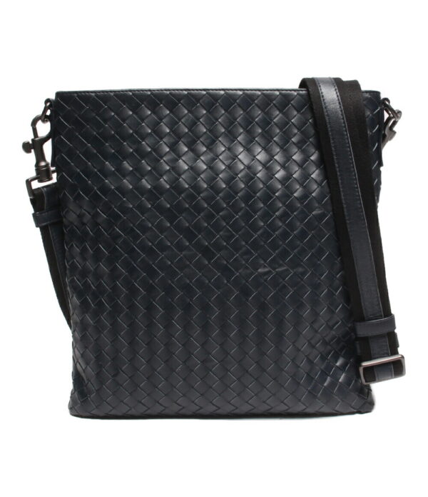 a184000008 1 Bottega Veneta Leather Crossbody Bag