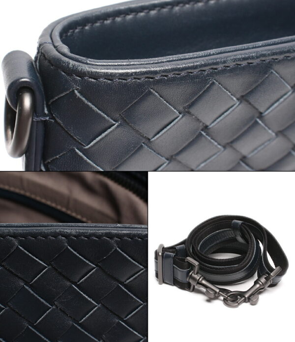 a184000008 7 Bottega Veneta Leather Crossbody Bag