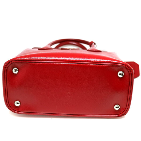 a21 1122 6 Prada 2WAY Bag Red Patent Leather