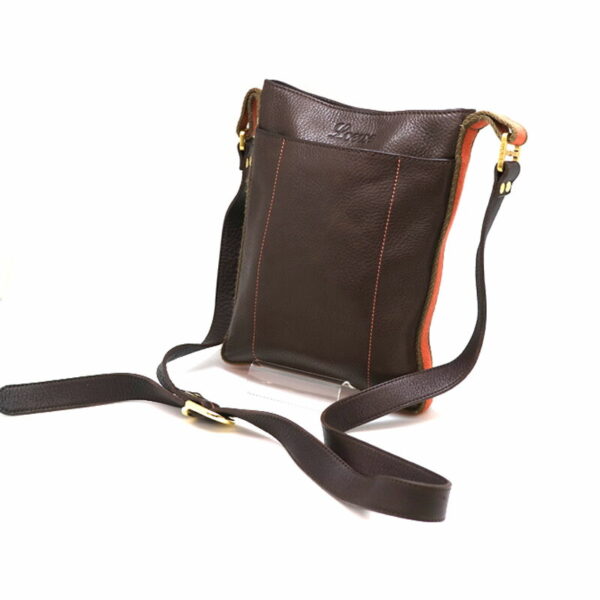 a21 3341 1 Loewe Leather Shoulder Bag Brown