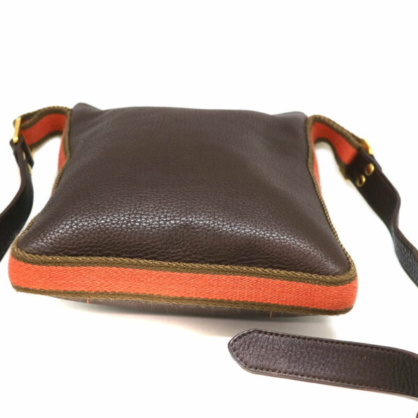 a21 3341 6 Loewe Leather Shoulder Bag Brown