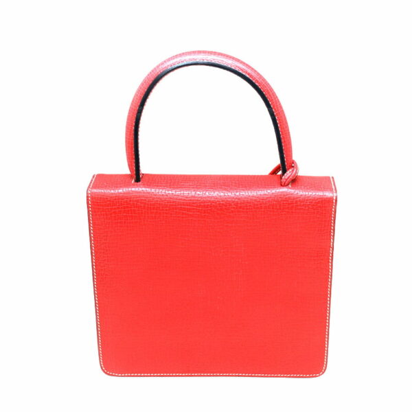 a21 3568 3 Loewe Barcelona Handbag Leather Red