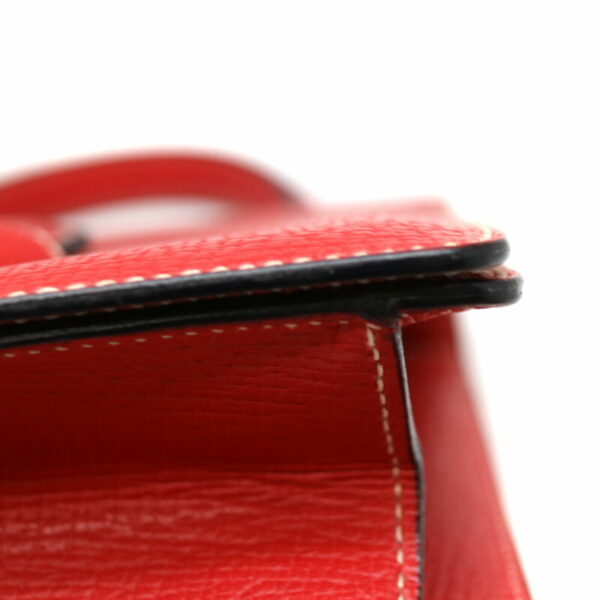 a21 3568 8 Loewe Barcelona Handbag Leather Red