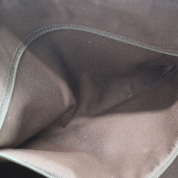 a21 4807 11 Gucci Tote Bag Canvas Leather Brown