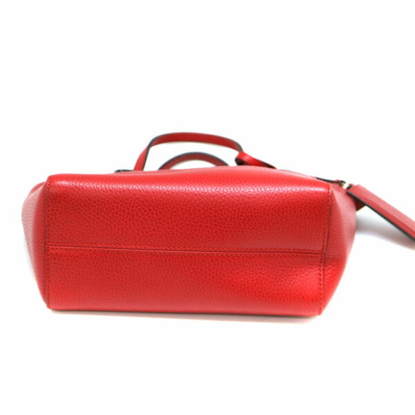 a21 5640 6 Gucci 2WAY Bag Leather Red