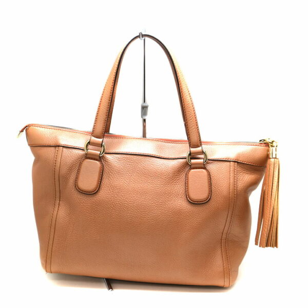 a21 5641 3 Gucci Tote Bag Leather Beige