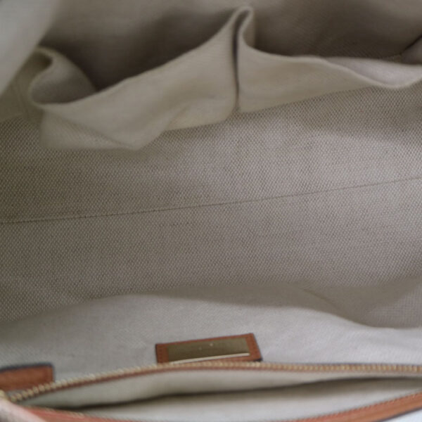 a21 5641 9 Gucci Tote Bag Leather Beige