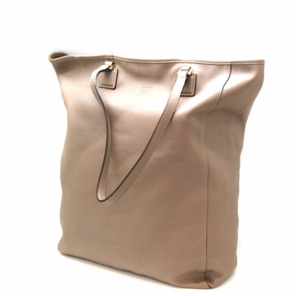 a21 5727 1 Loewe Leather Tote Bag Pink Beige