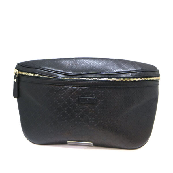 a21 731 2 Gucci Body Bag Leather Black