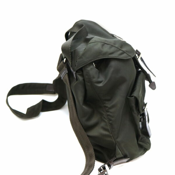 a21 7500 5 Prada Backpack Rucksack Green Nylon