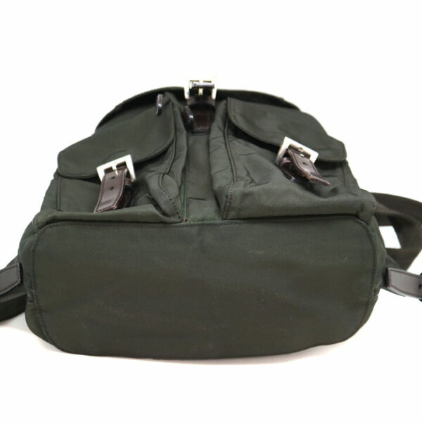 a21 7500 6 Prada Backpack Rucksack Green Nylon