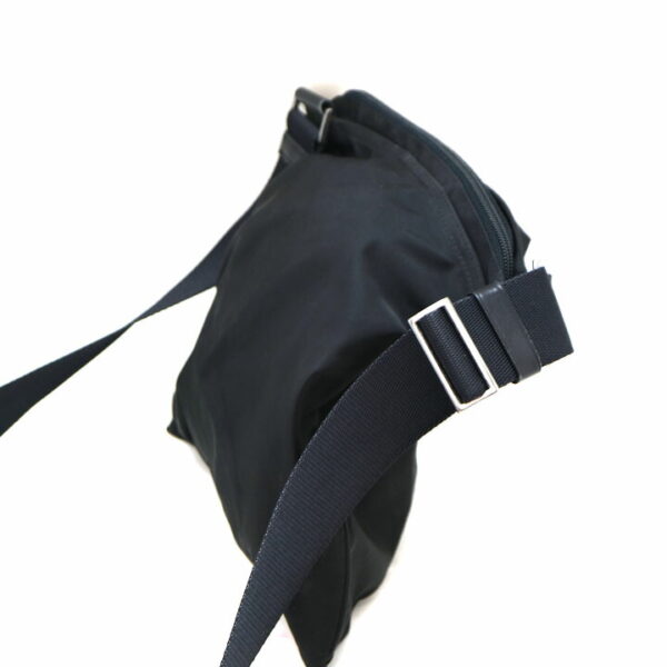 a21 7501 4 Prada Shoulder Bag Black Nylon