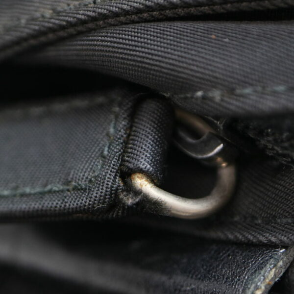 a21 7501 8 Prada Shoulder Bag Black Nylon