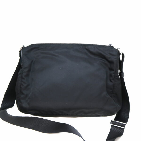 a22 1257 3 Prada Messenger Bag Nylon Black