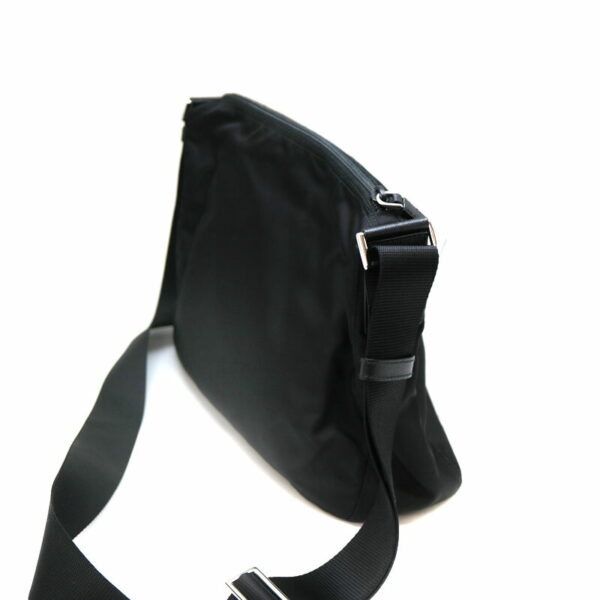 a22 1257 4 Prada Messenger Bag Nylon Black