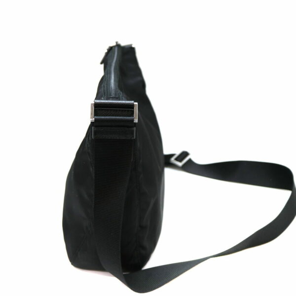 a22 1257 5 Prada Messenger Bag Nylon Black