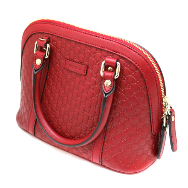 a22 2980 1 Gucci 2WAY Handbag Leather Red