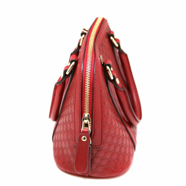 a22 2980 4 Gucci 2WAY Handbag Leather Red