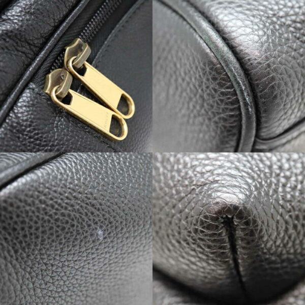 a22 4610 7 Gucci Rucksack Leather Black