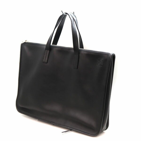 a22 5089 1 Loewe Business Handbag Leather Black