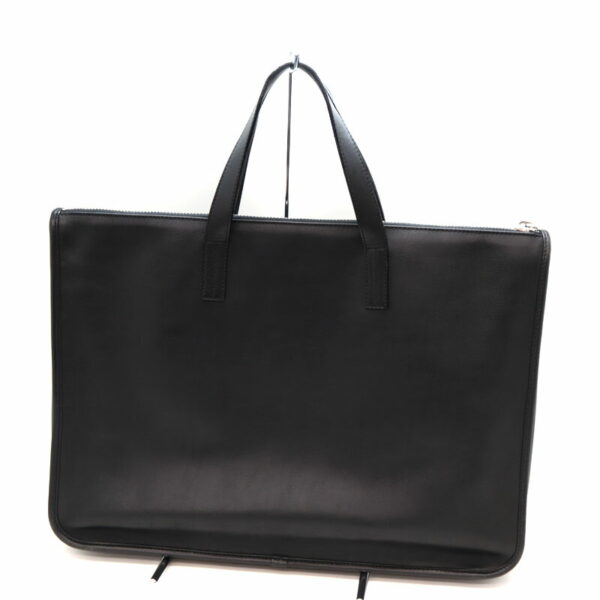 a22 5089 3 Loewe Business Handbag Leather Black