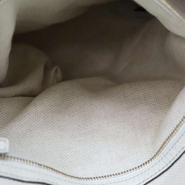 a22 5521 11 Gucci Tote Bag Leather White