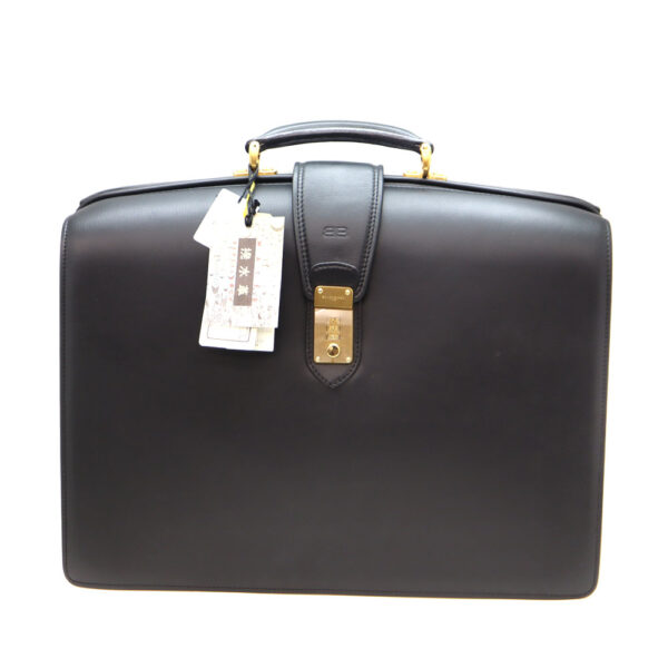 a22 8842 1 Balenciaga Business Bag Leather Black